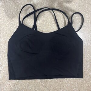 Black lululemon sports bra
